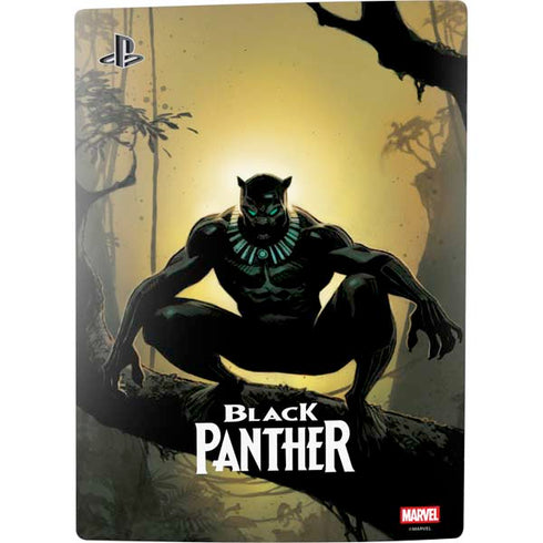 Marvel Black Panther TChalla King of Wakanda PS5 Digital Edition Console Skin
